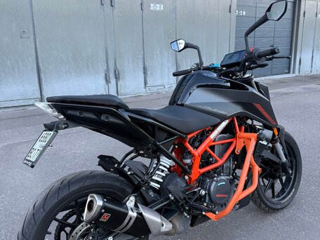 2023 KTM 390 Duke, чёрный, 520000 рублей, вид 5