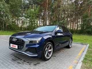 2020 Audi Q8 50 TDI I (4M), синий, 6500000 рублей, вид 2