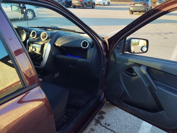 2013 Lada (ВАЗ) Granta I, пурпурный, 440000 рублей - вид 10