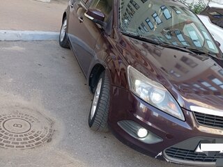 2009 Ford Focus II Рестайлинг, фиолетовый, 525000 рублей, вид 2