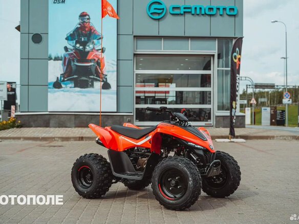 2026 CFMoto CFORCE 110, красный, 299900 рублей - вид 8