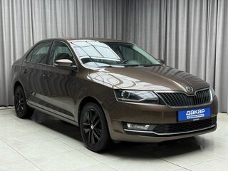 2019 Skoda Rapid I Рестайлинг, коричневый, 1449000 рублей, вид 3