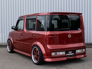 2008 Nissan Cube Cubic II (Z11), красный, 670000 рублей, вид 2
