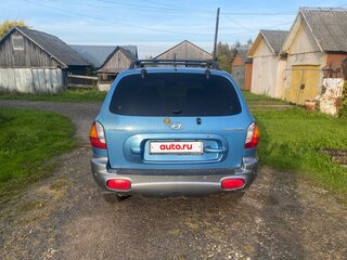 2004 Hyundai Santa Fe I, голубой, 370000 рублей, вид 3