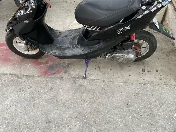 2000 Honda Bite 50, чёрный, 30000 рублей