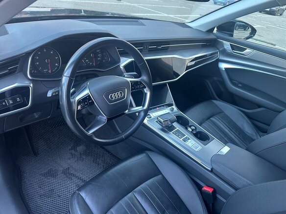 2021 Audi A6 45 TFSI V (C8), чёрный, 3870000 рублей - вид 16