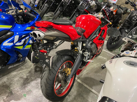 2008 Triumph Daytona 675, красный, 410000 рублей, вид 3
