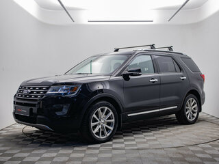 2016 Ford Explorer V Рестайлинг, чёрный, 2195000 рублей, вид 1