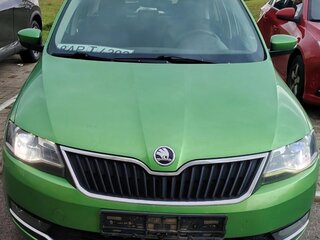 2018 Skoda Rapid I Рестайлинг, зелёный, 1319133 рублей, вид 2