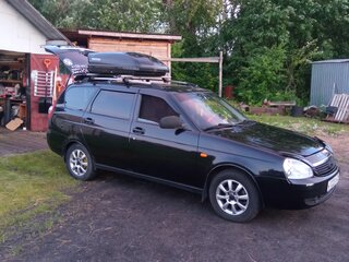2011 Lada (ВАЗ) Priora I, чёрный, 350000 рублей, вид 4