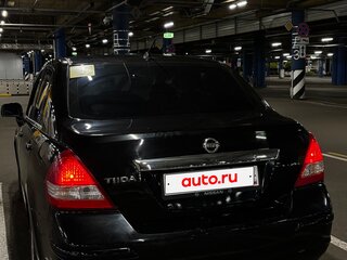 2008 Nissan Tiida I, чёрный, 480000 рублей, вид 3