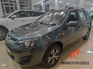 2014 Lada (ВАЗ) Kalina II, серый, 409000 рублей, вид 1