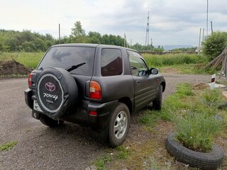 1996 Toyota RAV4 I (XA10), серый, 400000 рублей, вид 4