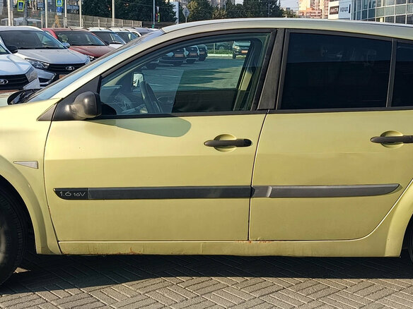 2004 Renault Megane II, зелёный - вид 5