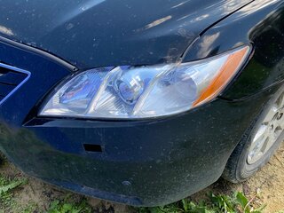 2007 Toyota Camry VI (XV40), чёрный, 630000 рублей, вид 3