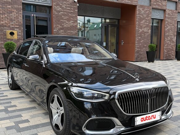 2021 Mercedes-Benz Maybach S-Класс 580 II (Z223), чёрный