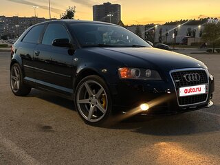 2007 Audi A3 II (8P) Рестайлинг 1, чёрный, 650000 рублей, вид 1