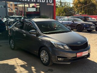 2016 Kia Rio III Рестайлинг, серый, 1050000 рублей, вид 2
