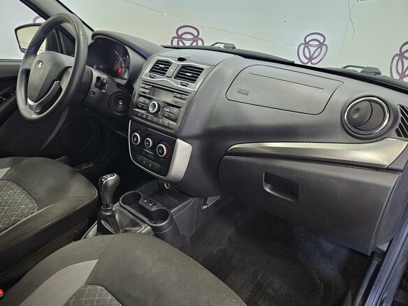 2018 Lada (ВАЗ) Granta I Рестайлинг, чёрный - вид 12