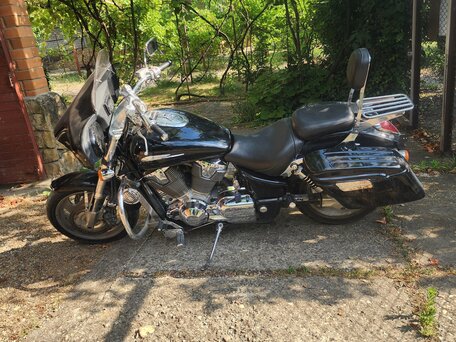2001 Honda VTX 1800, чёрный, 610000 рублей, вид 1