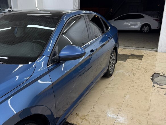 2020 Volkswagen Jetta 6-speed VII, синий, 1550000 рублей - вид 11