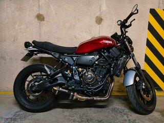 2018 Yamaha XSR700, красный, 590000 рублей, вид 1
