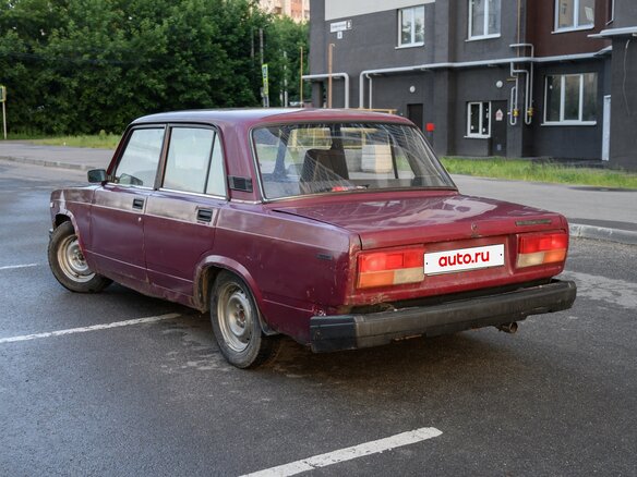 2003 Lada (ВАЗ) 2107, красный - вид 2
