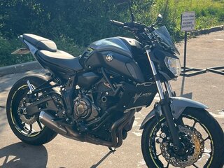 2020 Yamaha MT-07 (FZ-07), серый, 820000 рублей, вид 2
