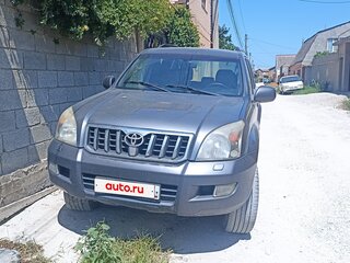 2008 Toyota Land Cruiser Prado 5-speed 120 Series Рестайлинг, серый, 1900000 рублей, вид 1