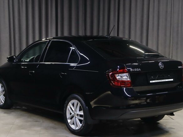 2017 Skoda Rapid I, чёрный - вид 3