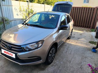 2021 Lada (ВАЗ) Granta I Рестайлинг, серый, 825000 рублей, вид 1