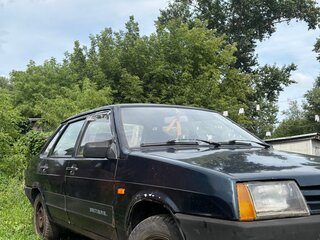 1998 Lada (ВАЗ) 21099, зелёный, 85000 рублей, вид 1