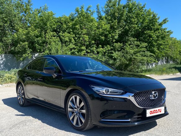 2019 Mazda 6 III (GJ) Рестайлинг 2, чёрный, 3100000 рублей - вид 2