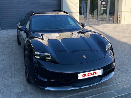 2022 Porsche Taycan 4 Cross Turismo I, чёрный, 9100000 рублей, вид 2