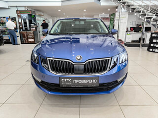 2018 Skoda Octavia III (A7) Рестайлинг, синий, 1320000 рублей, вид 2