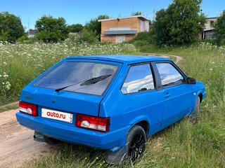1996 Lada (ВАЗ) 2108, синий, 95000 рублей, вид 4