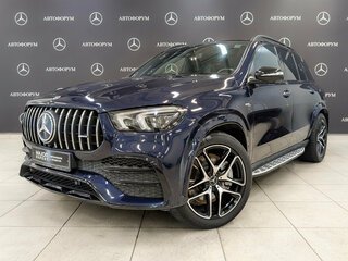 2020 Mercedes-Benz GLE AMG 53 AMG II (V167), синий, 7390000 рублей, вид 1