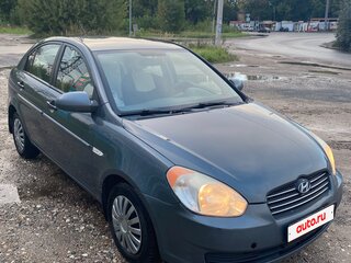 2008 Hyundai Verna II, серый, 380000 рублей, вид 2