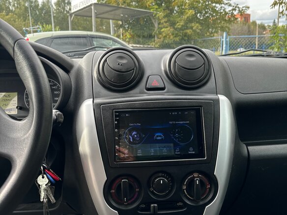 2015 Lada (ВАЗ) Granta I, чёрный, 323000 рублей - вид 7