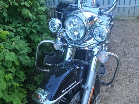 2017 Harley-Davidson Road King, чёрный, 1080000 рублей, вид 1