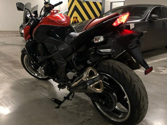 2009 Kawasaki Z 1000, оранжевый, 580000 рублей - вид 15