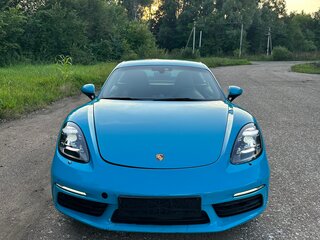 2016 Porsche Cayman S III 718 (982), голубой, 5970000 рублей, вид 2