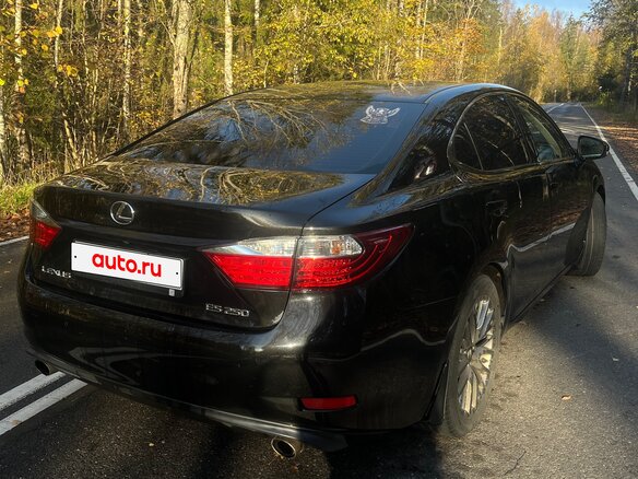 2014 Lexus ES 250 VI, чёрный, 1900000 рублей - вид 4