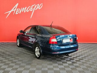 2012 Skoda Octavia II (A5) Рестайлинг, синий, 585000 рублей, вид 3