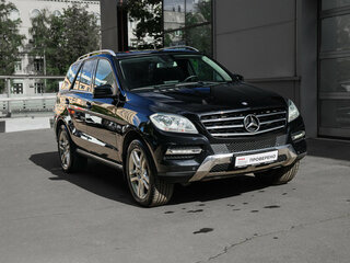 2013 Mercedes-Benz M-Класс 350 III (W166), чёрный, 2500000 рублей, вид 3
