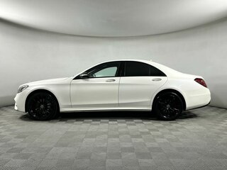 2019 Mercedes-Benz S-Класс 350 d VI (W222, C217) Рестайлинг, белый, 4849000 рублей, вид 3