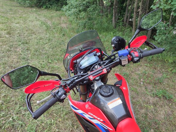 2020 Honda CRF 250L, красный, 720000 рублей - вид 5