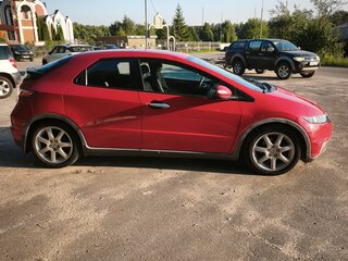 2007 Honda Civic VIII, красный, 590000 рублей, вид 4