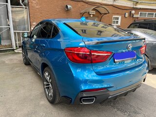 2018 BMW X6 30d II (F16), голубой, 4980000 рублей, вид 3