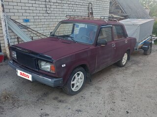 2005 Lada (ВАЗ) 2107, фиолетовый, 100000 рублей, вид 2